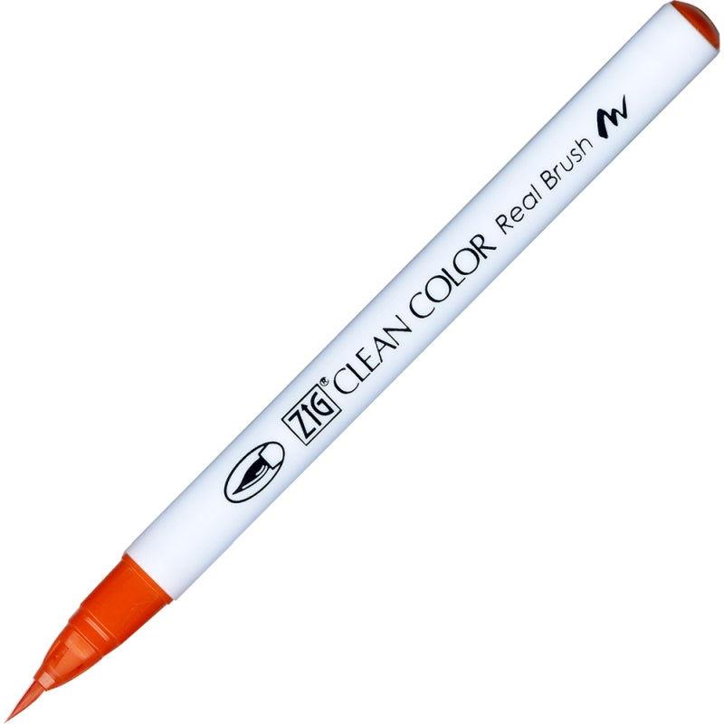 Kuretake Zig Clean Colour Real Brush 023 Scarlet Red