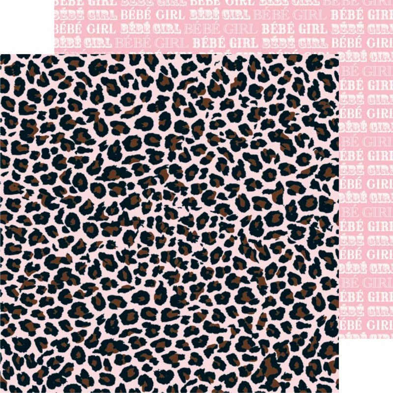 Teresa Collins Designs Chic Baby Girl: Leopard Paper