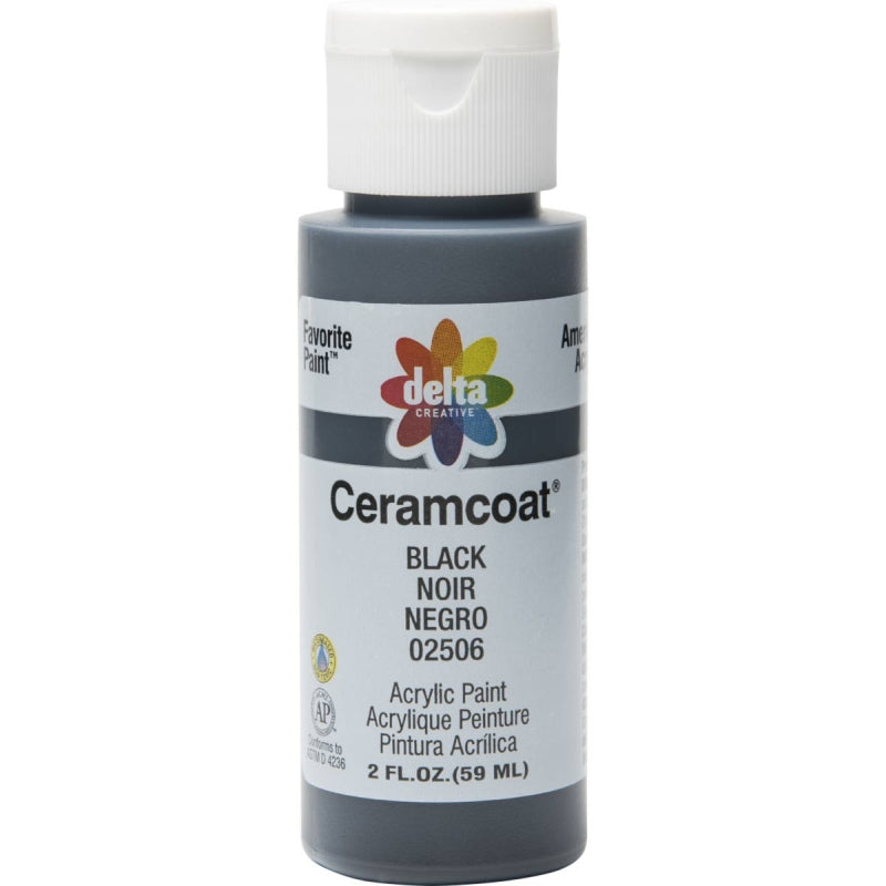 Black Delta Ceramcoat 2oz