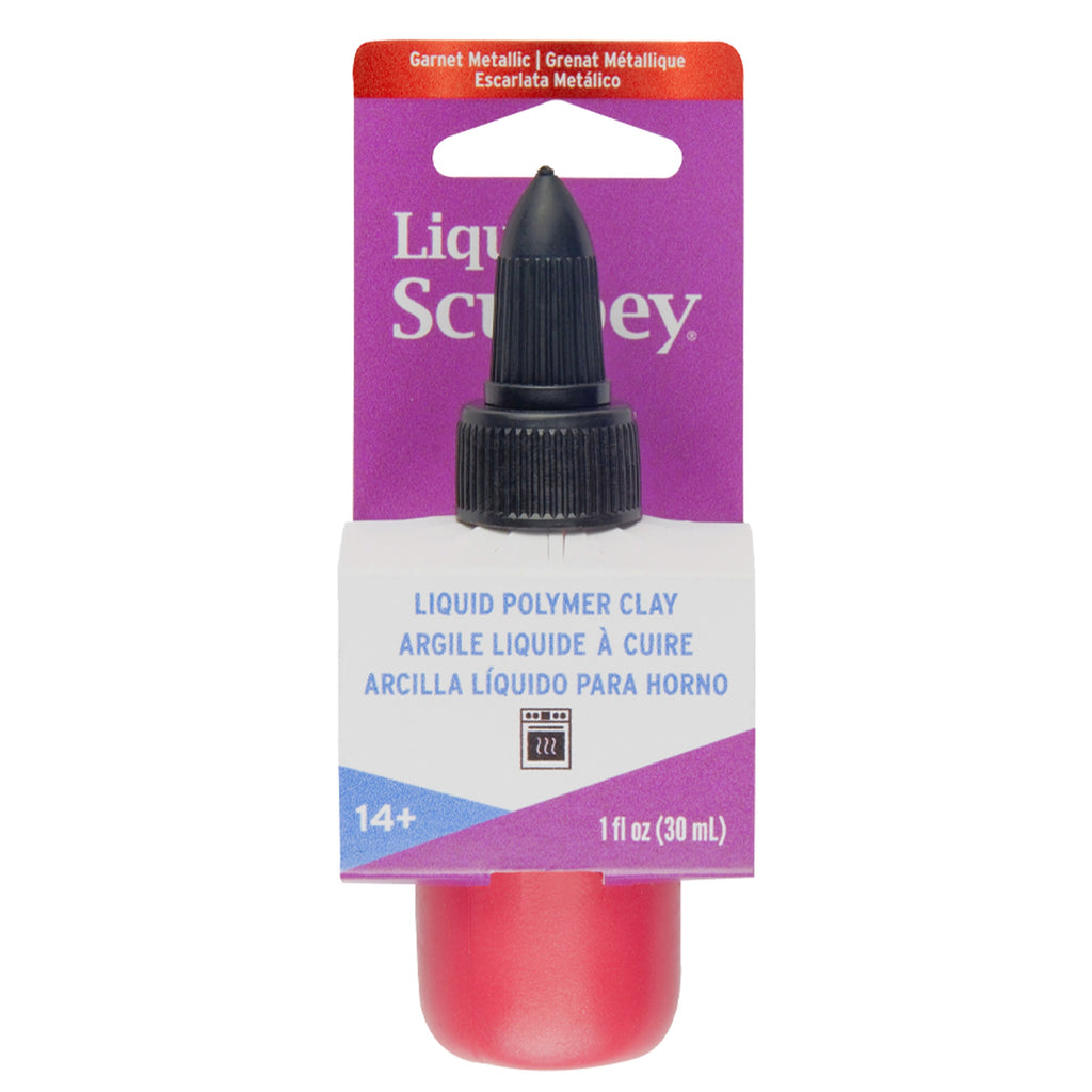 Liquid Sculpey 1oz Garnet Metallic