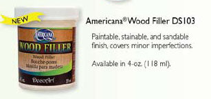 DecoArt Decoart Wood Filler 4oz.