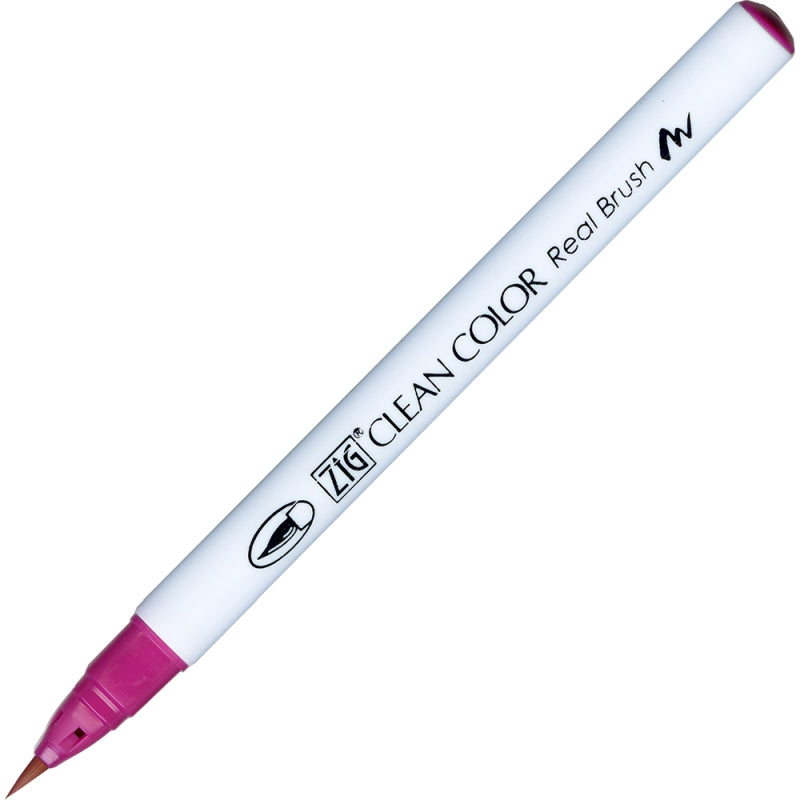 Kuretake Zig Clean Colour Real Brush 027 Dark Pink