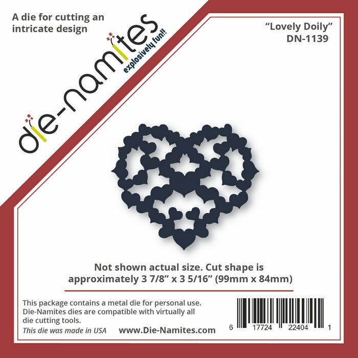 Die-Versions Die-namites - Lovely Doily