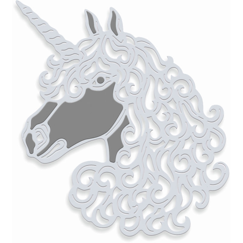 Sue Dix Unicorn Head Sweet Dixie Cutting Die