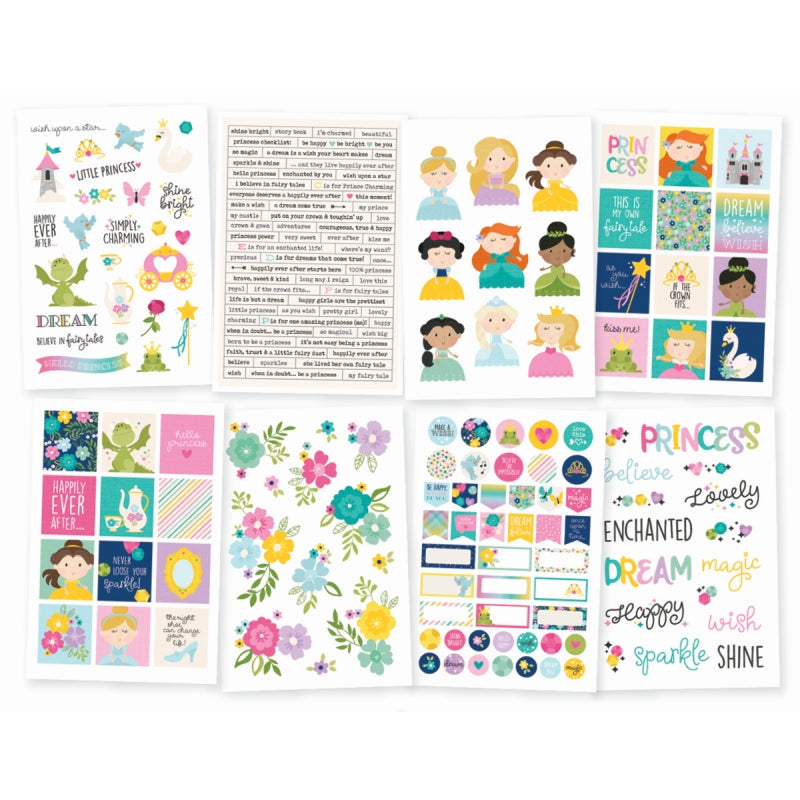 Simple Stories 4x6 Stickers Little Princess