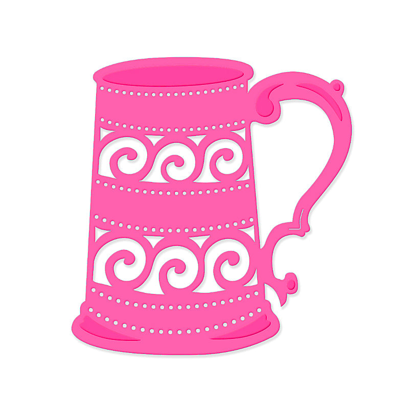 Sue Dix Beer Tankard Sweet Dixie Cutting Die