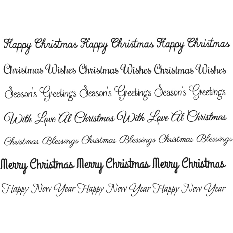 Photocentric Sue Dix Christmas Greeting Banners