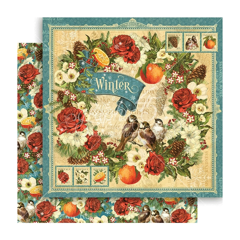 Graphic 45 Winter Packs Of 10 Sheets