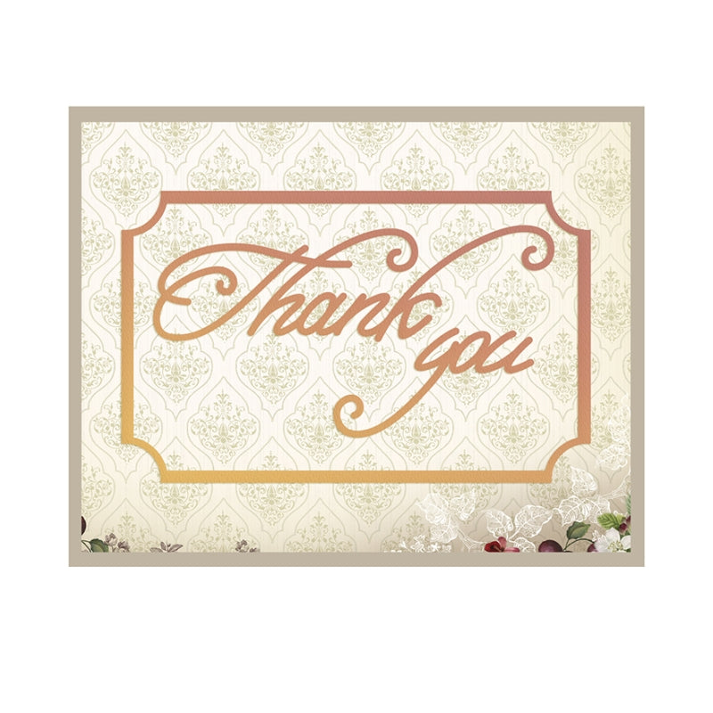 Artdeco Creations Thank You Label