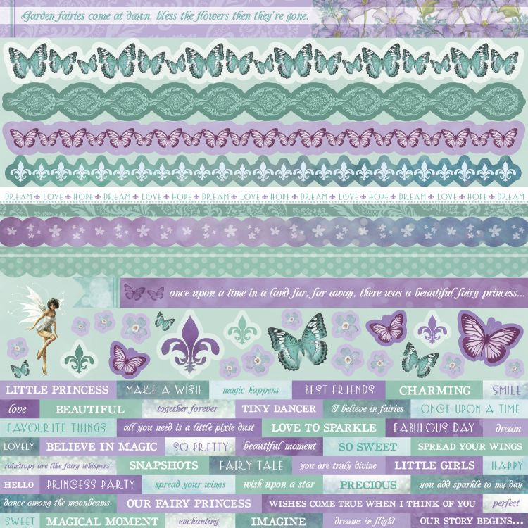 Kaisercraft Fairy Dust Sticker Sheet