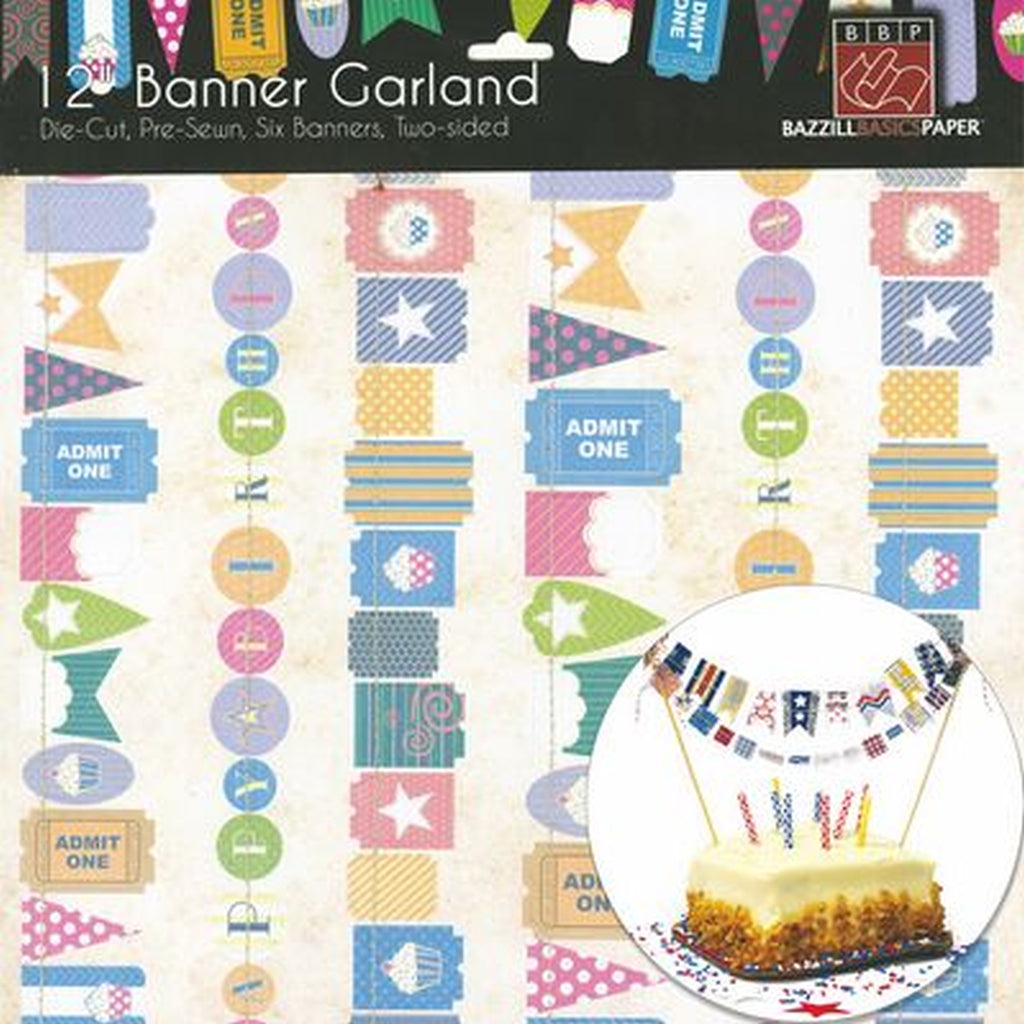 Bazzill Banners Happy Birthday