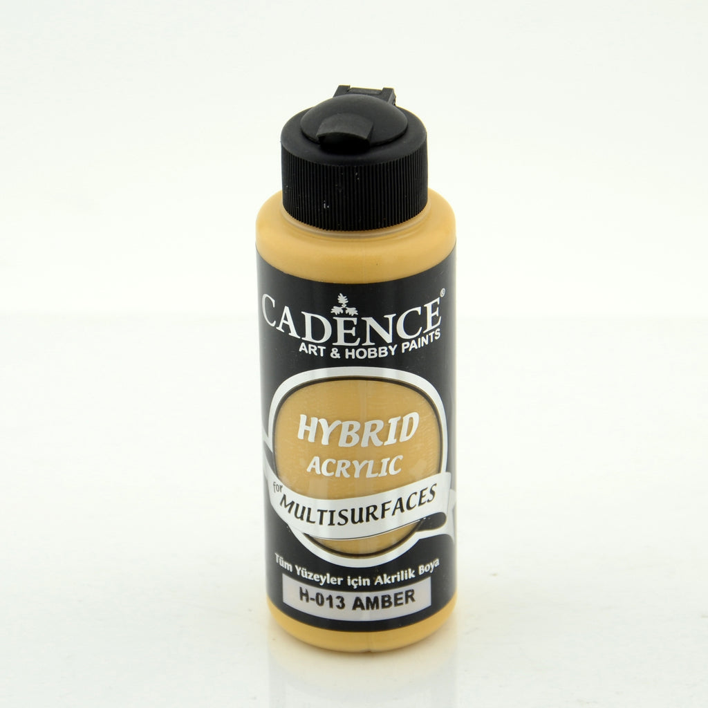 Cadence Amber 120 Ml Hybrid Acrylic Paint For Multisurfaces