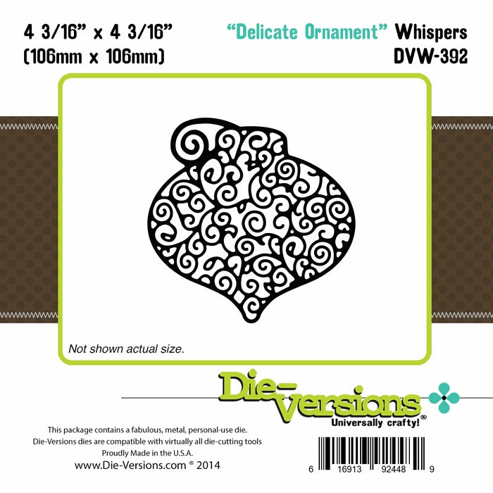 Die-Versions Whispers - Delicate Ornament