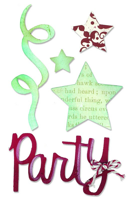 Sizzix 3pk - Party Set 2