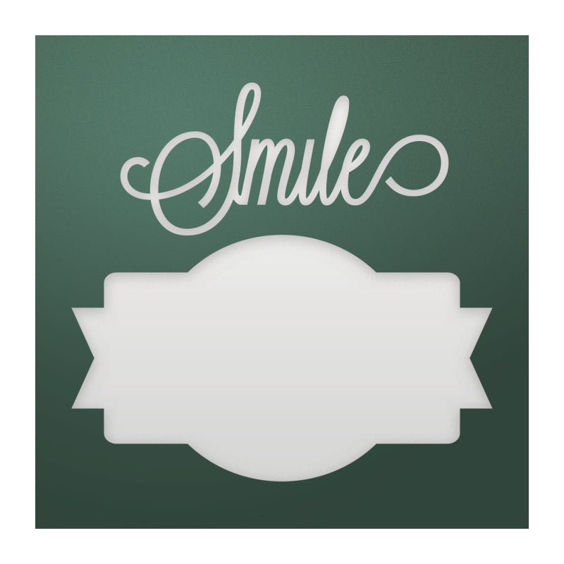 Artdeco Creations Con Smile Tag