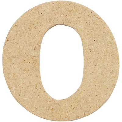 Creativ Letter O - 4cm Pack Of 10