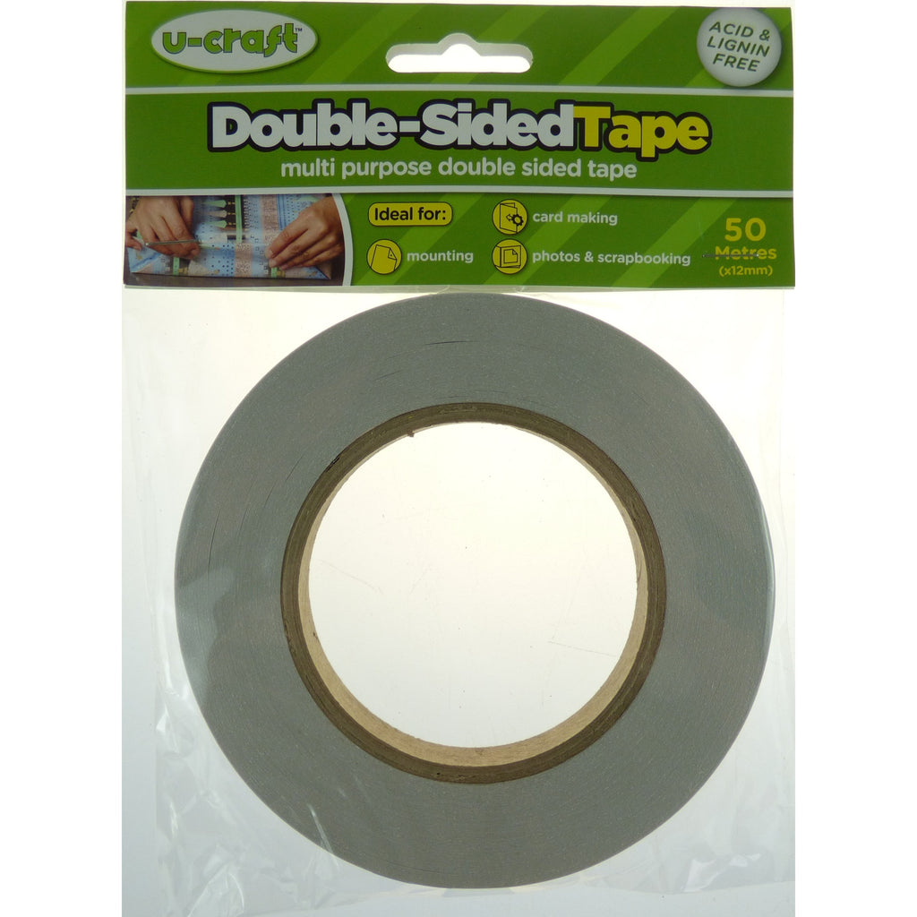 Fantastak U-craft Double Sided Tape 12mm X50m