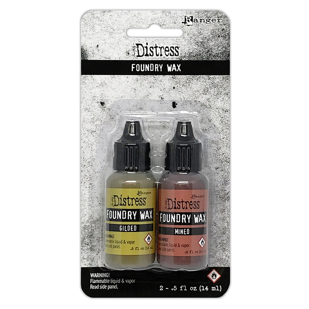 Ranger Tim Holtz Distress Foundry Wax Kit 1 - Gilded/mined