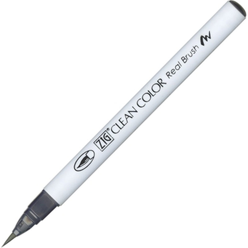 Kuretake Zig Clean Colour Real Brush 090 Gray