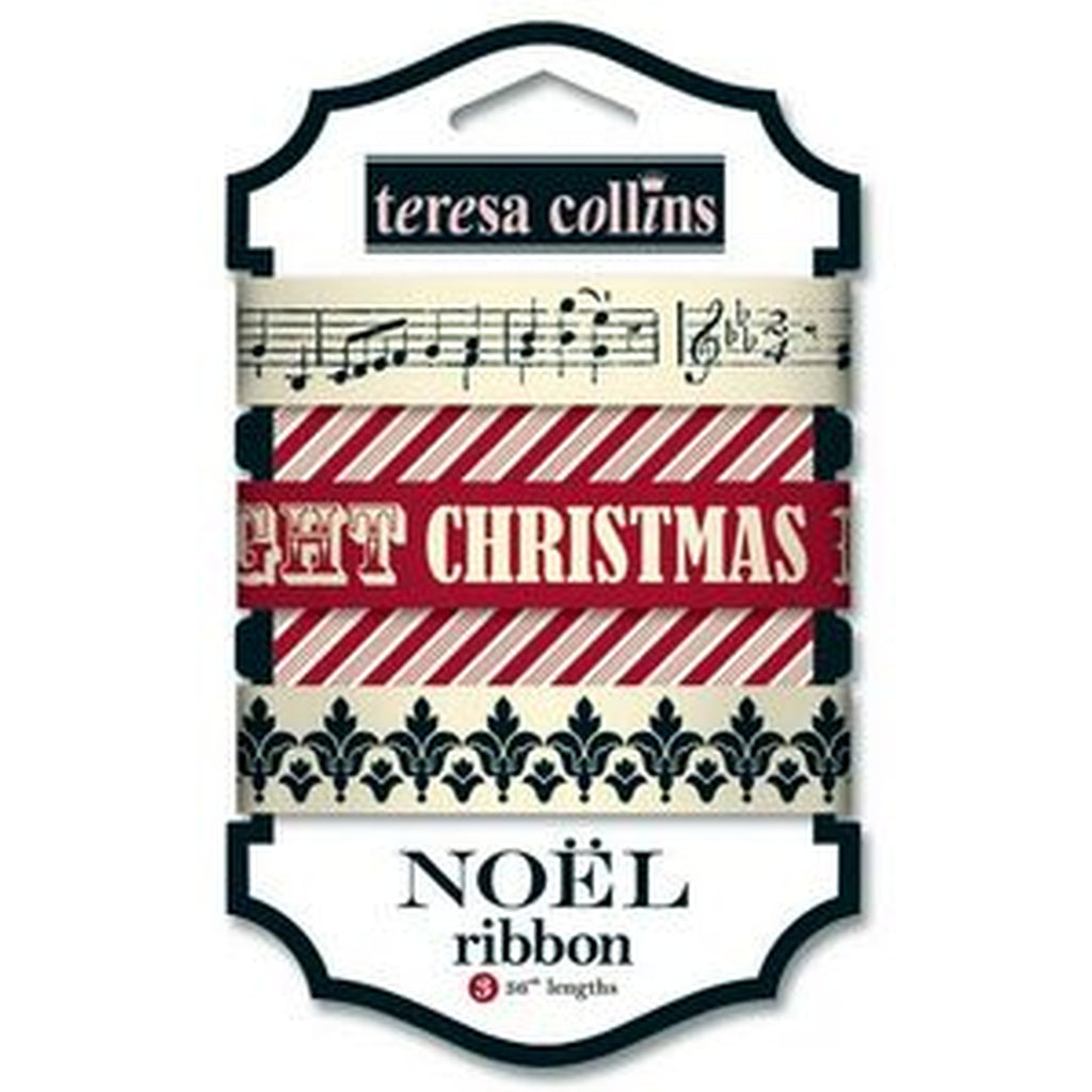 Teresa Collins Designs Ribbon - Noel