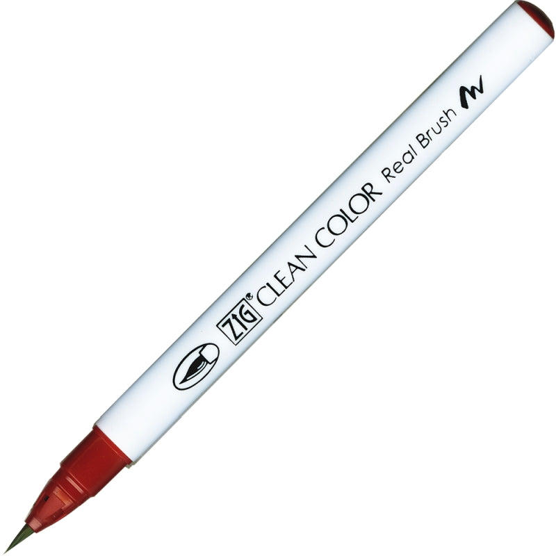 Kuretake Zig Clean Colour Real Brush 260 Deep Red