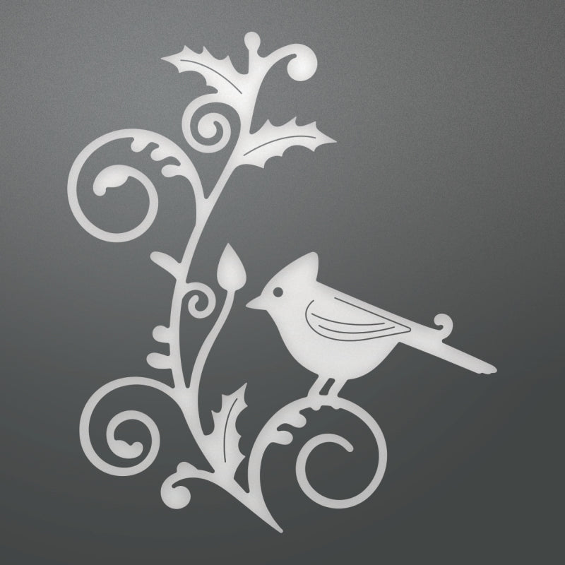 Couture Creations Cardinal & Flourish Decorative Die