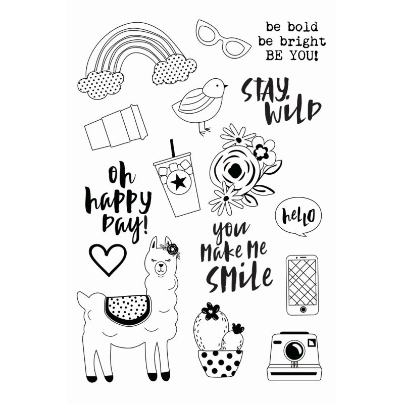 Simple Stories Be You! 4x6 Stamps