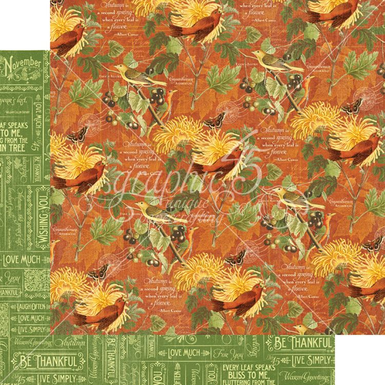Graphic 45 November Flourish