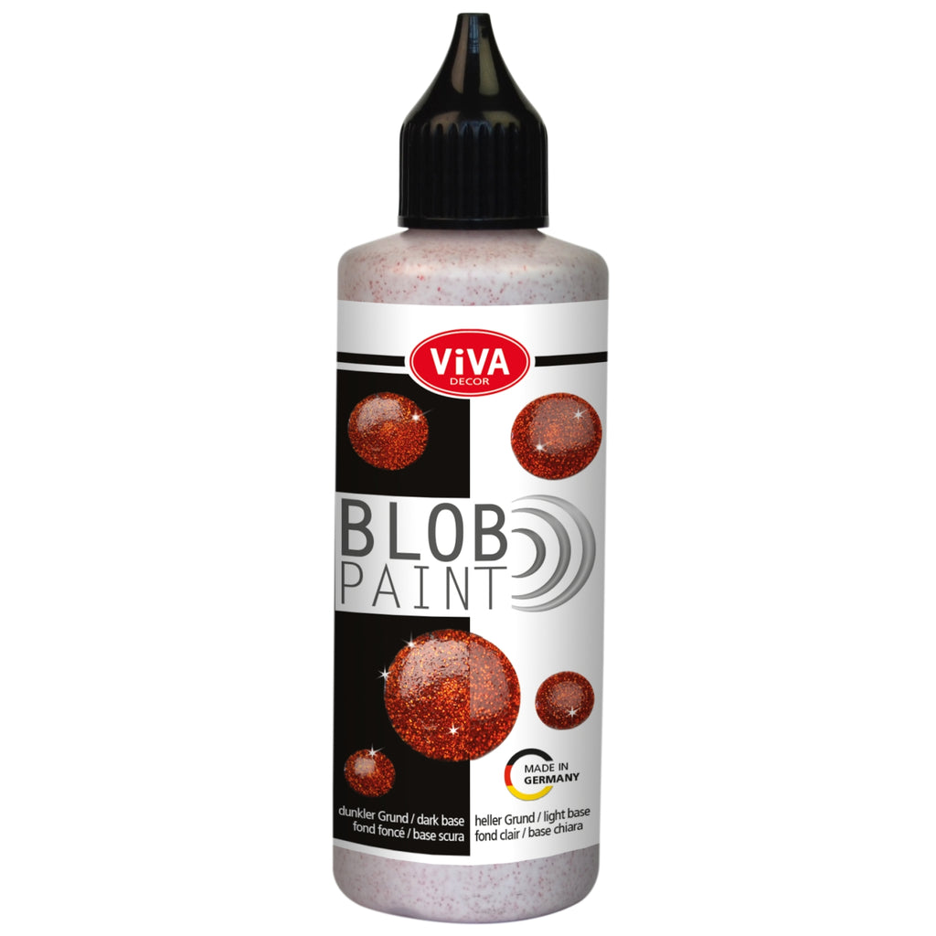 Viva Decor Blob Paint 90 Ml Copper Glitter