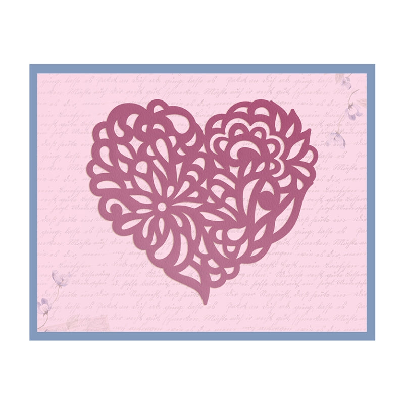 Artdeco Creations Impression Die-magnolia Heart