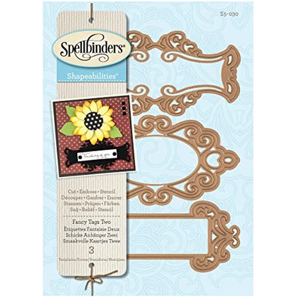 Spellbinders Fancy Tags Two