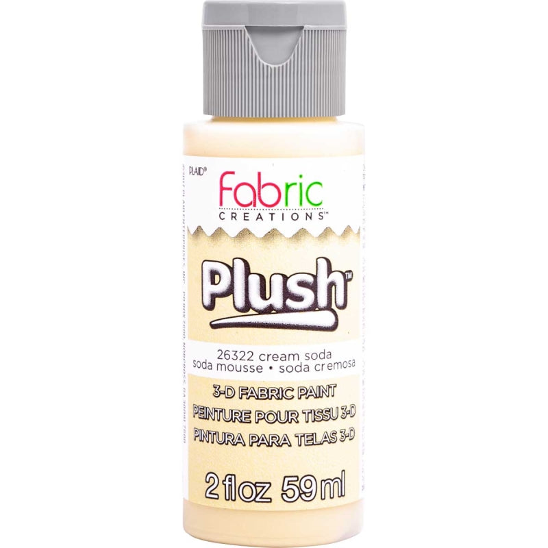 Cream Soda Plush 3d Fabric Paint 2oz