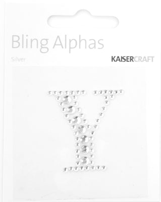 Kaisercraft Rhinestone  Silver Letter