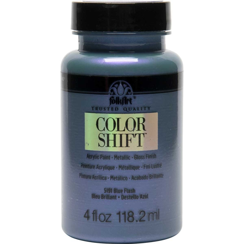 Blue Flash Folkart Colour Shift 4oz