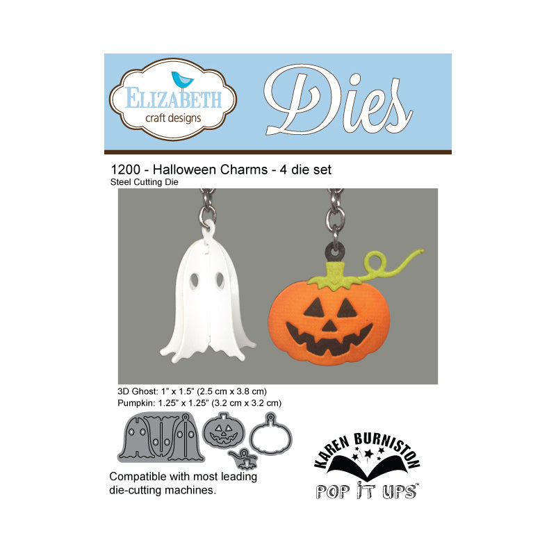 Elizabeth Craft Designs Halloween Charms