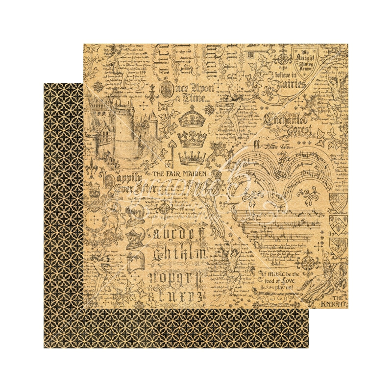 Graphic 45 Medieval Splendor Packs Of 10 Sheets