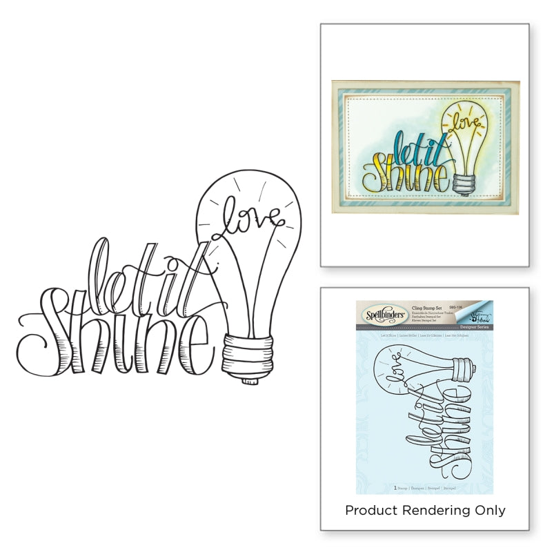 Spellbinders Let It Shine Stamps