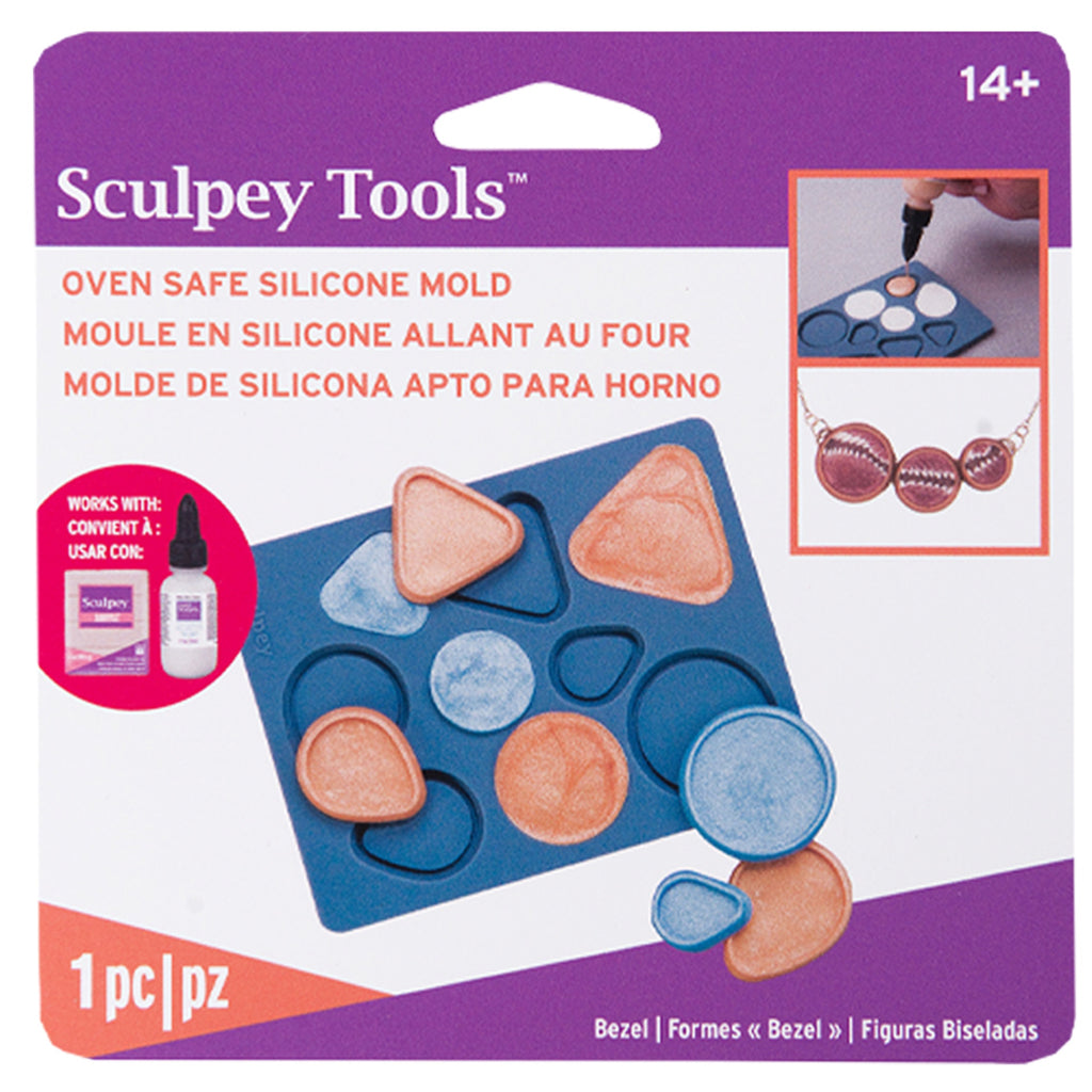 Sculpey Silicone Oven Safe Mold Bezel