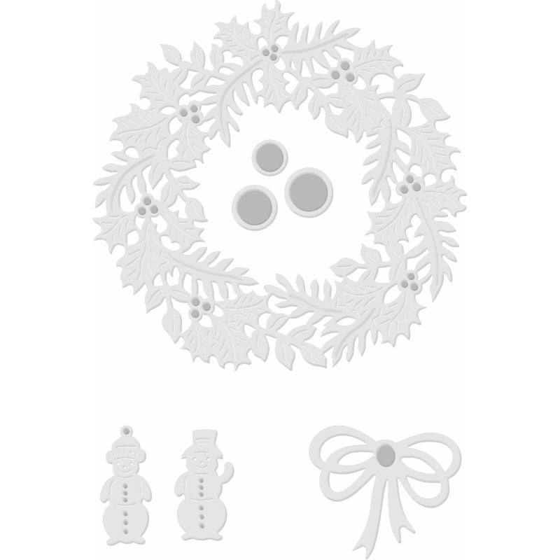 Sue Dix Wreath And Embellishments Sweet Dixie Cutting Die