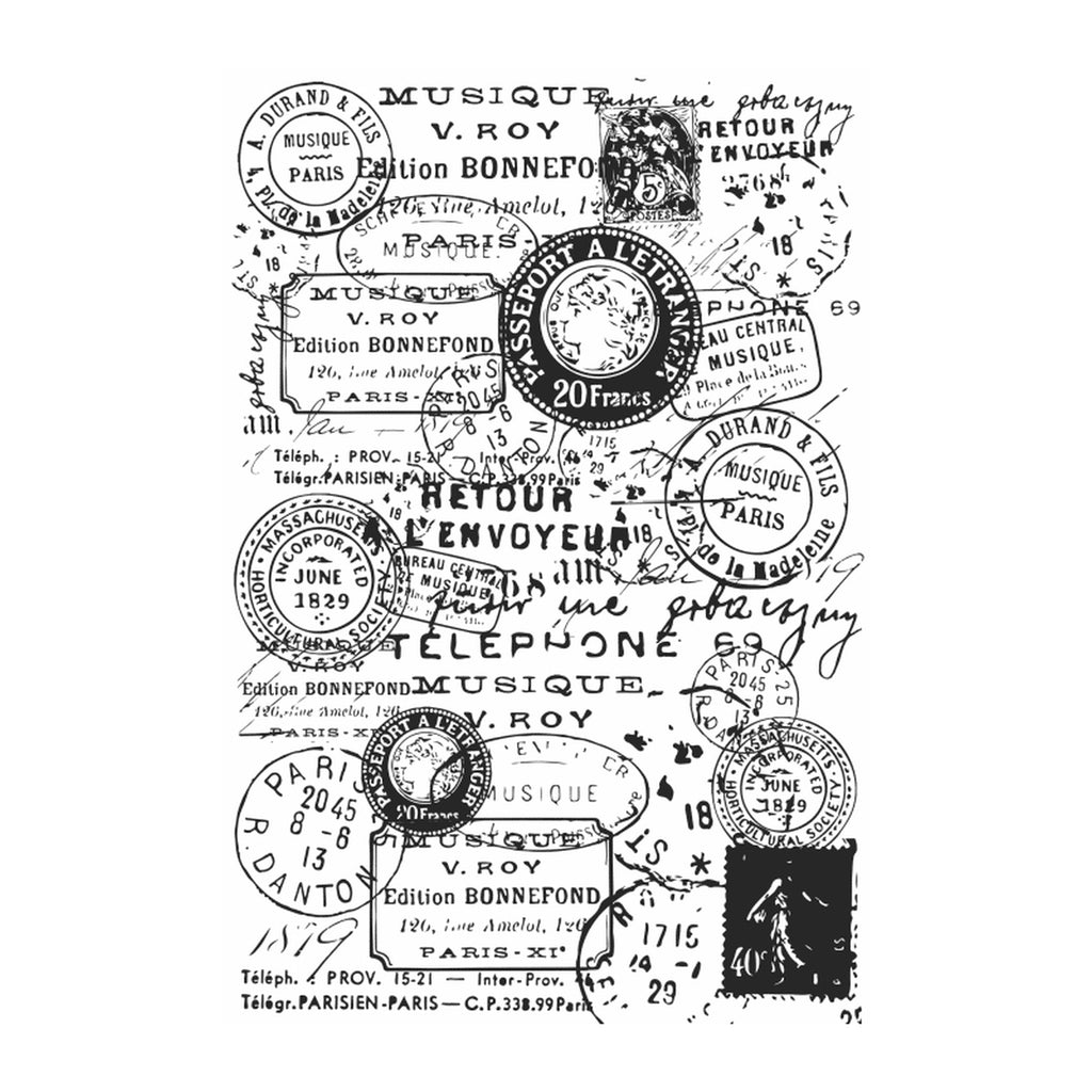 Kaisercraft Postmarks Clear Stamp