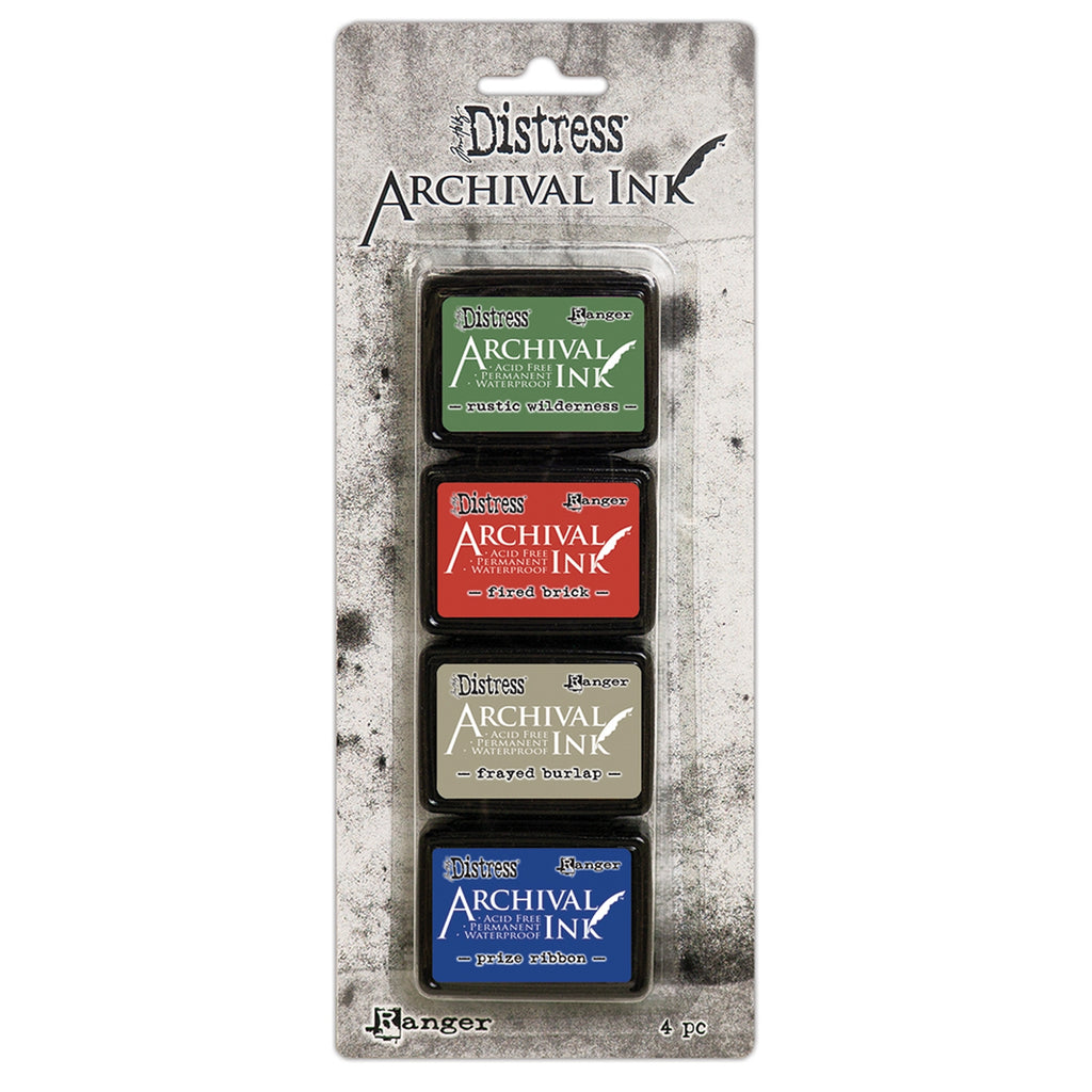 Ranger Distress Archival Mini Ink Kit 6 - Rustic Wilderness