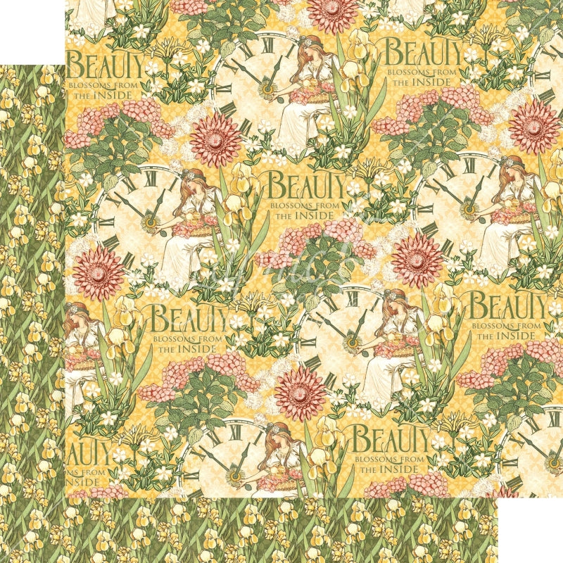 Graphic 45 Love Grown Here 12x12 Paper Packs Of 5 Sheets