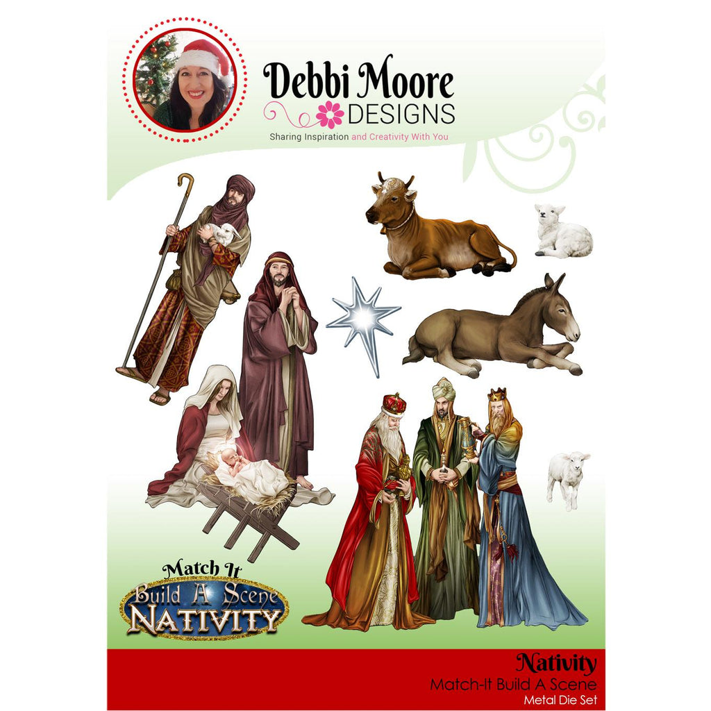 Debbi Moore Designs Build A Nativity Die Set With Free Download