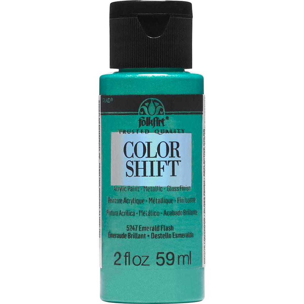 Emerald Flash Folkart Colour Shift 2oz