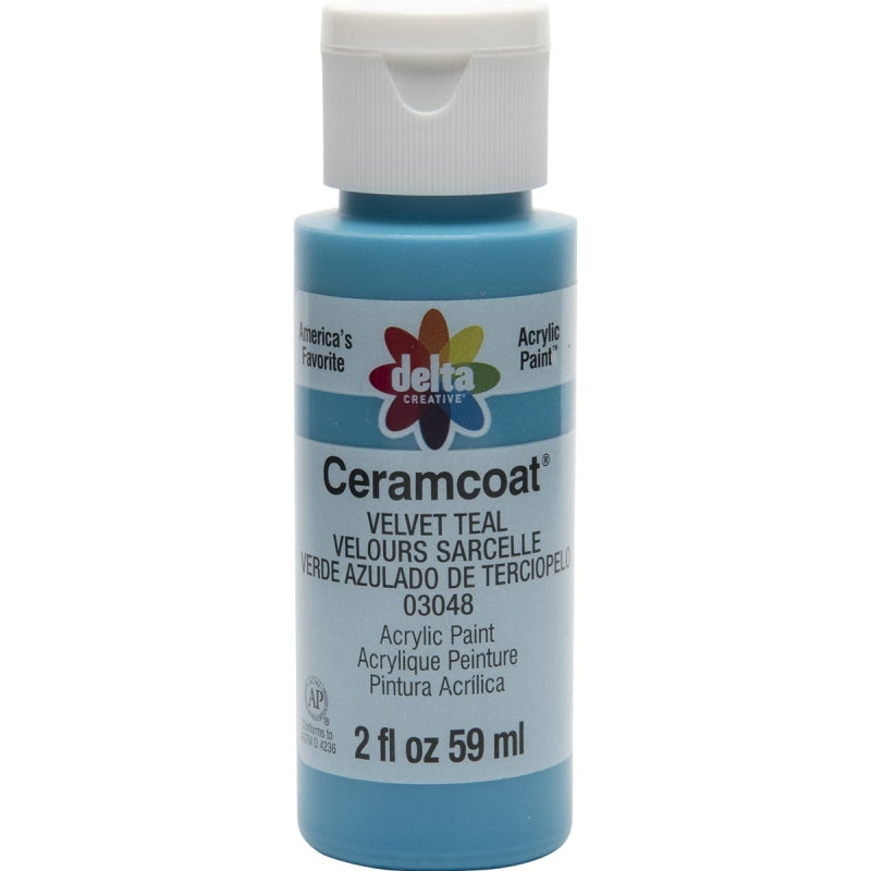 Velvet Teal Delta Ceramcoat 2oz