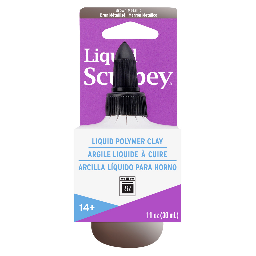 Liquid Sculpey 1oz Brown Metallic