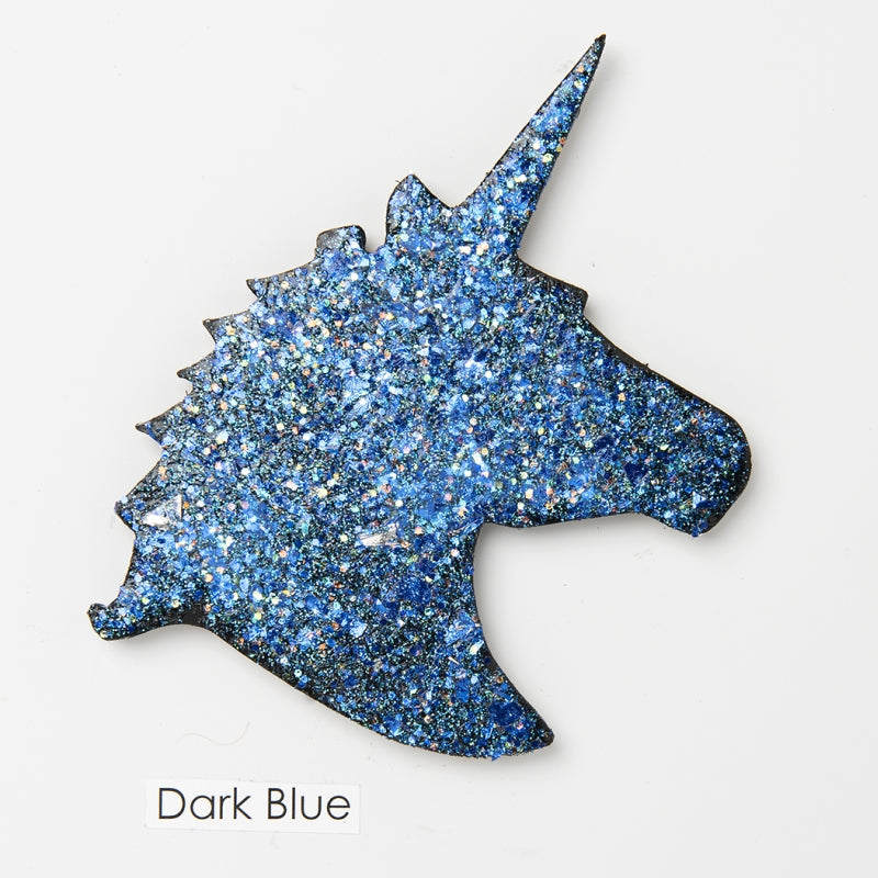 Dark Blue Folkart Glitterific 2oz