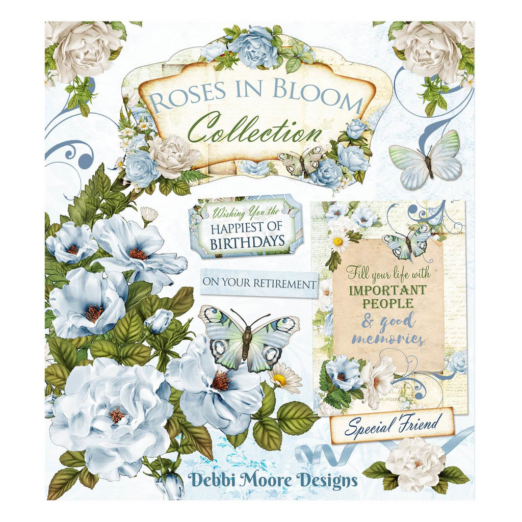 Debbi Moore Designs Roses In Bloom Collection Usb Key