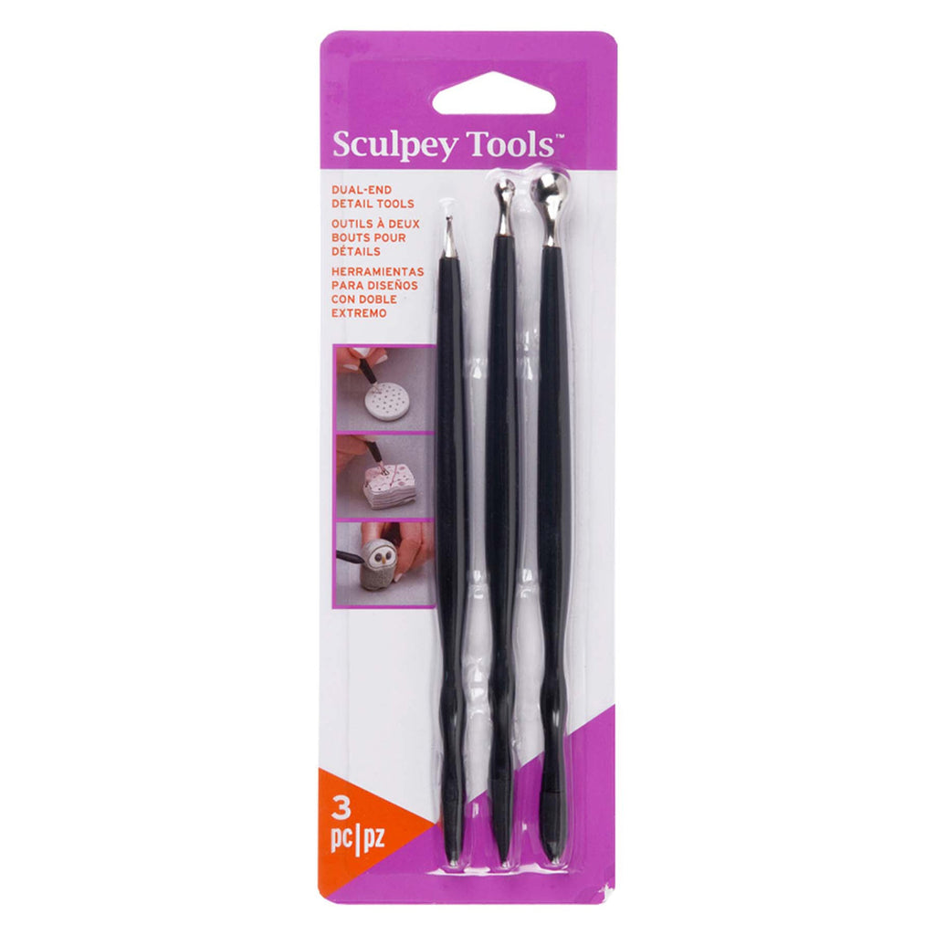 Sculpey Dual End Tools, Set Of 3