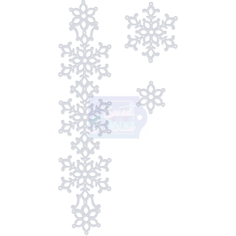 Sue Dix Snowflake Border Sweet Dixie Cutting Die